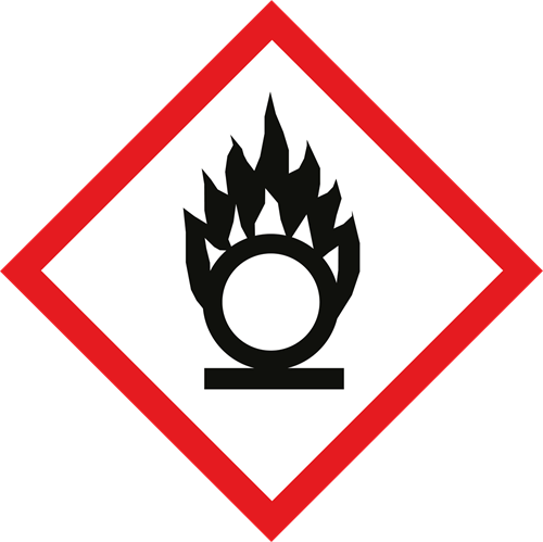 Show details for Warning Label - Oxidizing